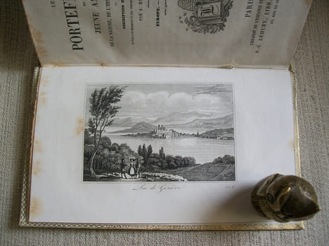 LE PORTEFEUILLE DU JEUNE AMATEUR de la Nature, de l'Histoire et de l'Art ou description méthodique des sites et des monuments les plus remarquables ...