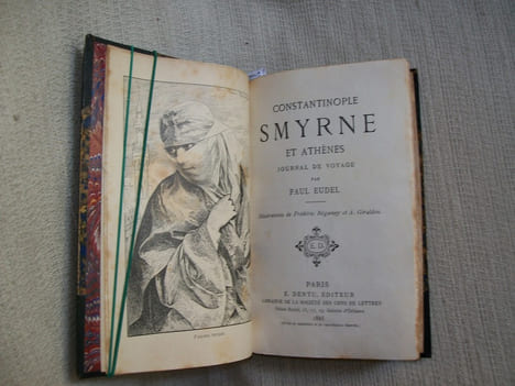 CONSTANTINOPLE SMYRNE ET ATHENES journal de voyage.. EUDEL Paul