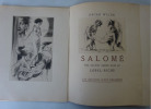 WILDE, Oscar. Salom&eacute;. Eaux-fortes de Lobel-Riche. 1930. WILDE, Oscar