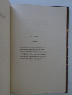BARBEY D'AUREVILLY, Jules. Poésies. Poulet-Malassis 1870. BARBEY D'AUREVILLY, Jules