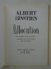 EINSTEIN (Albert). Allocution. Qui parlera pour l’humanit&eacute;? Dynamo-Aelberts 1973. EINSTEIN 
