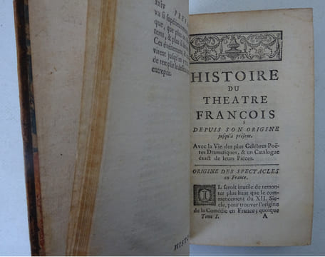 [PARFAICT (Claude et François)]. Histoire du théâtre françois 1745-49. PARFAICT (Claude et François)