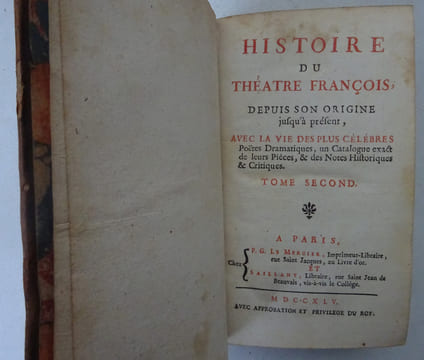 [PARFAICT (Claude et François)]. Histoire du théâtre françois 1745-49. PARFAICT (Claude et François)