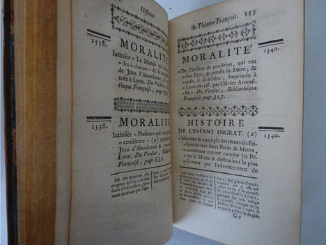[PARFAICT (Claude et François)]. Histoire du théâtre françois 1745-49. PARFAICT (Claude et François)