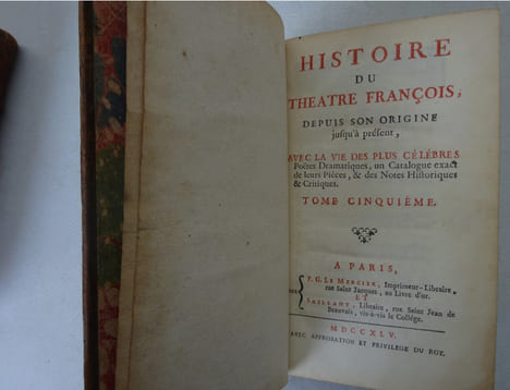 [PARFAICT (Claude et François)]. Histoire du théâtre françois 1745-49. PARFAICT (Claude et François)
