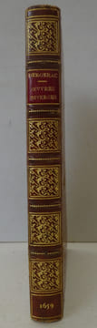 CYRANO DE BERGERAC. Œuvres diverses. Sercy 1659. CYRANO DE BERGERAC