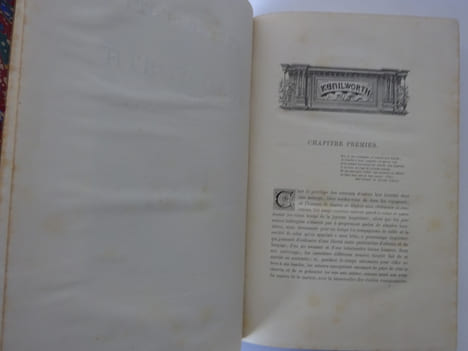 SCOTT, Walter. Kenilworth. Dessins de Lematte, D. Maillard, V. Poirson... 1881. SCOTT, Walter