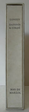 Les Pastorales de Longus ou Daphnis & Chloé. Bois d'Aristide Maillol. Gonin 1937. Longus