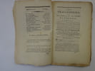 PICARD. Les Tracasseries ou monsieur et madame Tatillon. Com&eacute;die. 1804. PICARD
