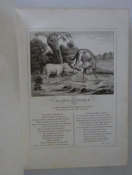 LA FONTAINE (Jean de). Fables. Edition taille-douce. Lecointe 1834. LA FONTAINE (Jean de)
