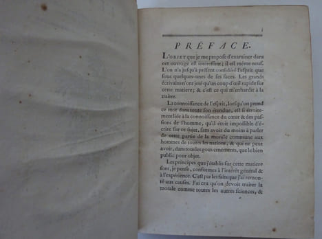 HELVETIUS (Claude-Adrien). De l'Esprit. A Paris, chez Durand 1758 E.O.. HELVETIUS (Claude-Adrien)