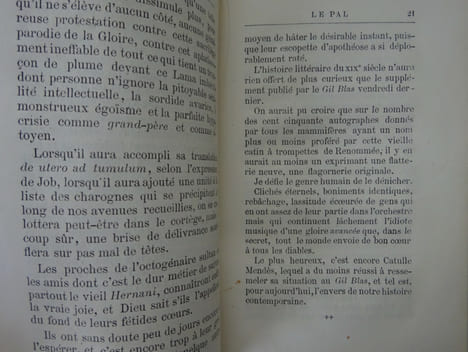 BLOY (Léon). Le Pal. Hebdomadaire. Paris: Pénin et Soirat (1885). E.O.. BLOY (Léon)