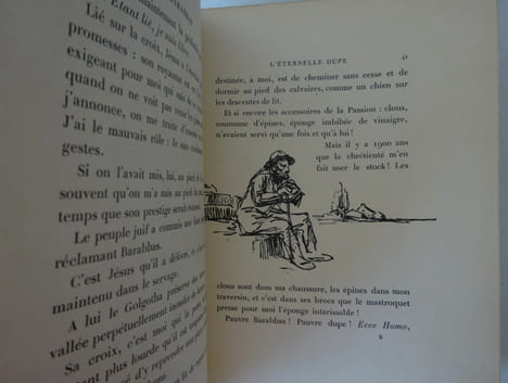 DESCAVES. Barabbas. Paroles dans la vallée. Dessins de Steinlen. 1/100 sur Japon. DESCAVES. Barabbas