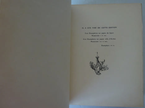 DESCAVES. Barabbas. Paroles dans la vallée. Dessins de Steinlen. 1/100 sur Japon. DESCAVES. Barabbas