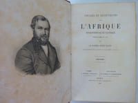 BARTH (Henri). Voyages et découvertes dans l'Afrique septentrionale et centrale