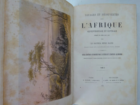 BARTH (Henri). Voyages et découvertes dans l'Afrique septentrionale et centrale . BARTH (Henri)