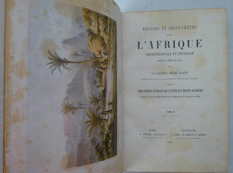 BARTH (Henri). Voyages et découvertes dans l'Afrique septentrionale et centrale . BARTH (Henri)
