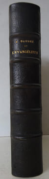DAUDET. L'évangéliste. 1883. E.O. Hollande + billet signé Reliure BLANCHETIERE. DAUDET (Alphonse)