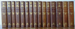 HUGO (Victor). Œuvres compl&egrave;tes - Po&eacute;sie. Tomes I-XV. Paris: E. Testard 1884-89. HUGO (Victor)