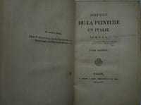 [STENDHAL] Histoire de la peinture en Italie. Tomes I & II. Didot 1817 E.O.