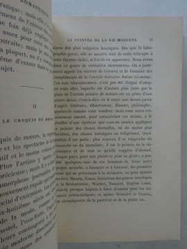 BAUDELAIRE (Charles). L'Art romantique. Michel Lévy 1868 E.O.. BAUDELAIRE (Charles)