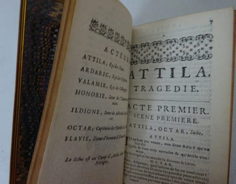 CORNEILLE (Pierre). Attila, roy des Huns. Wolfgang (1667). Reliure SIMIER. CORNEILLE (Pierre)