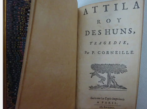CORNEILLE (Pierre). Attila, roy des Huns. Wolfgang (1667). Reliure SIMIER. CORNEILLE (Pierre)