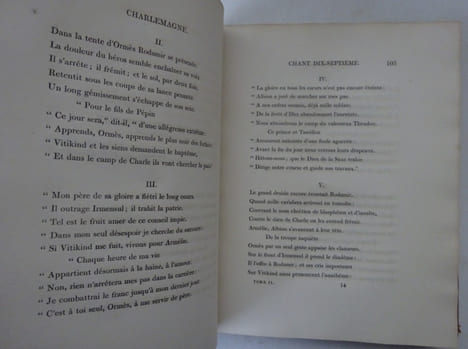 BONAPARTE (Lucien). Charlemagne ou l'église délivrée. Poème épique. 1814 E.O.. BONAPARTE (Lucien)
