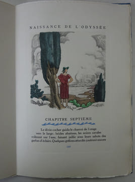 GIONO (Jean). Naissance de l'Odyssée. Gravures de Sylvain Sauvage. 1935. GIONO (Jean)