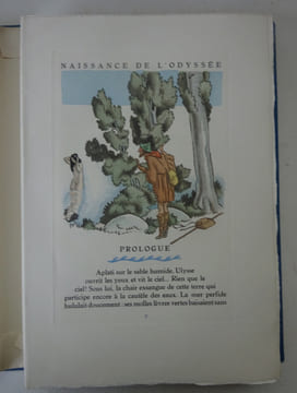GIONO (Jean). Naissance de l'Odyssée. Gravures de Sylvain Sauvage. 1935. GIONO (Jean)