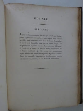 GIRODET (Anne-Louis). Anacréon 1825 + Sappho, Bion, Moschus 1829. GIRODET (Anne-Louis)