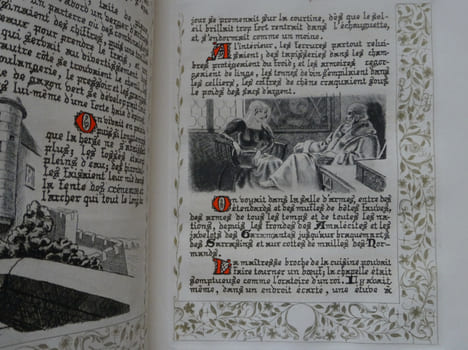 FLAUBERT. La Légende de Saint-Julien l'Hospitalier. Gravures de Courbouleix . FLAUBERT