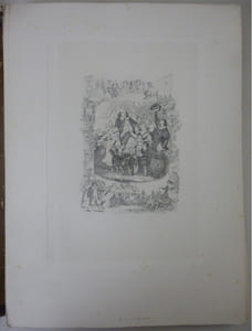 [BERANGER]. Suite dite de Lemud, etc. Eaux-fortes - 1847 (Perrotin). Rarissime.