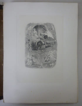 [BERANGER]. Suite dite de Lemud, etc. Eaux-fortes - 1847 (Perrotin). Rarissime.. BERANGER