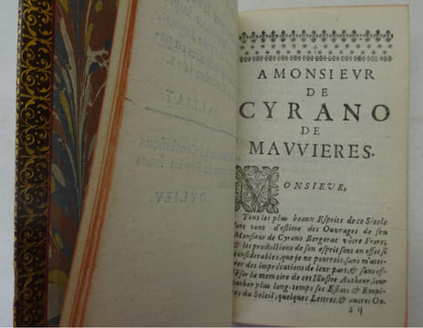 CYRANO DE BERGERAC. Nouvelles œuvres. Histoire comique ... Soleil. 1672. CYRANO DE BERGERAC