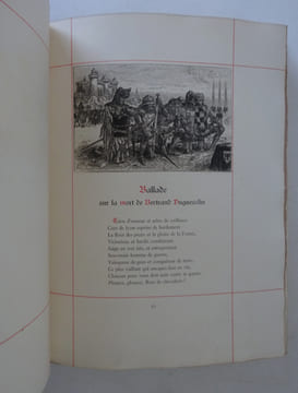 Poëmes et ballades du temps passé. Eaux-fortes par Robida. Meunier 1902. Robida