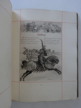 Poëmes et ballades du temps passé. Eaux-fortes par Robida. Meunier 1902. Robida