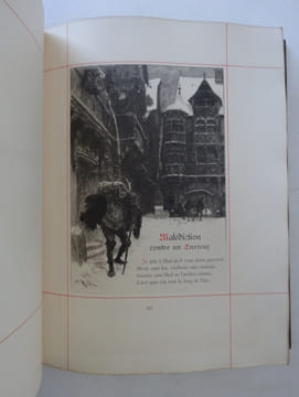 Poëmes et ballades du temps passé. Eaux-fortes par Robida. Meunier 1902. Robida