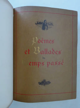 Poëmes et ballades du temps passé. Eaux-fortes par Robida. Meunier 1902. Robida