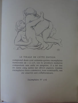 LUCIEN DE SAMOSATE, MAILLOL (Aristide). Dialogues des courtisanes. 1948. LUCIEN DE SAMOSATE, MAILLOL (Aristide)