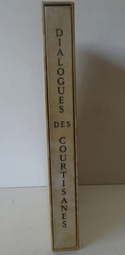 LUCIEN DE SAMOSATE, MAILLOL (Aristide). Dialogues des courtisanes. 1948. LUCIEN DE SAMOSATE, MAILLOL (Aristide)