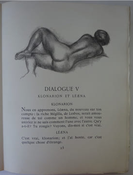 LUCIEN DE SAMOSATE, MAILLOL (Aristide). Dialogues des courtisanes. 1948. LUCIEN DE SAMOSATE, MAILLOL (Aristide)