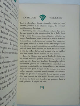 MAUPASSANT-La maison Tellier. Illustrée par Lobel-Riche. 1926-Reliure TRINCKVEL. MAUPASSANT