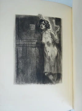 MAUPASSANT-La maison Tellier. Illustrée par Lobel-Riche. 1926-Reliure TRINCKVEL. MAUPASSANT