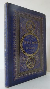 VERNE, Jules. Le Tour du monde en 80 jours. 1875 Hetzel "aux initiales". VERNE