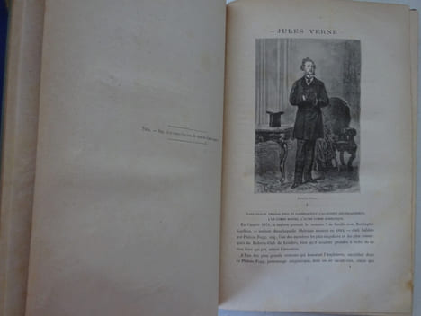 VERNE, Jules. Le Tour du monde en 80 jours. 1875 Hetzel "aux initiales". VERNE