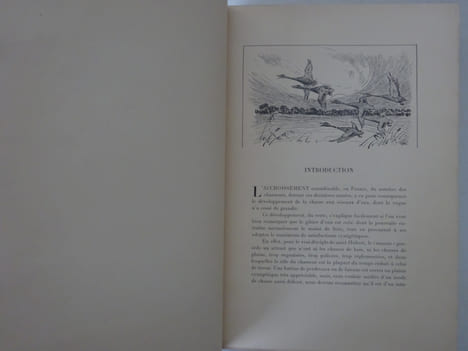 MOUCHON. La Chasse des oiseaux d’eau en France. Aquarelles de Lelièpvre 1931. MOUCHON