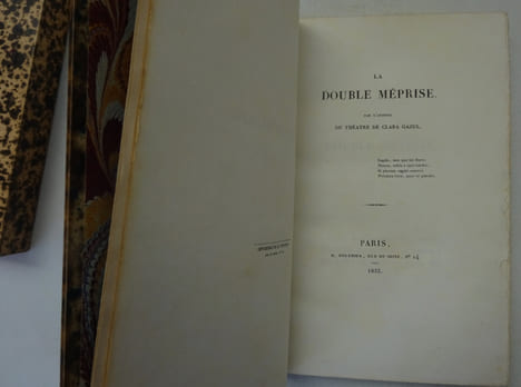 [MÉRIMÉE (Prosper)]. La Double Méprise. Fournier 1833 E.O.. MÉRIMÉE (Prosper)