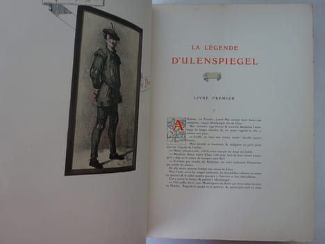 COSTER (Charles de) La légende d'Ulenspiegel. Illustrations d'Amédée Lynen. 1914. COSTER (Charles de)