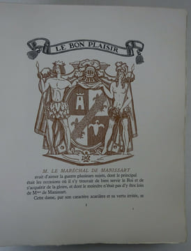 REGNIER (Henri de). Le Bon plaisir. Eaux-fortes de Sylvain Sauvage. 1929. REGNIER (Henri de)